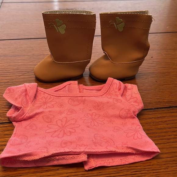 American Girl Other - American Girl Doll True Spirit Boots and Top